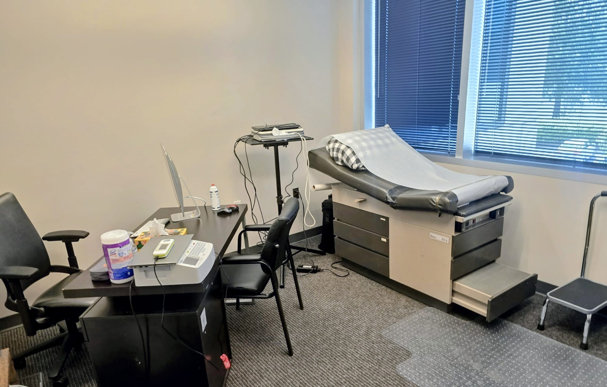 Treatment room at Mercy Health Care and Clinic